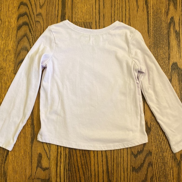 Disney Jumping Beans long sleeve tee. Light purple, size 4T - Picture 7 of 7